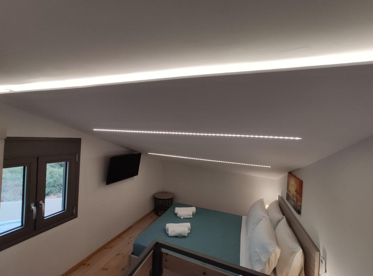 Wish Sea & Mountain View Villa Stalos Bagian luar foto
