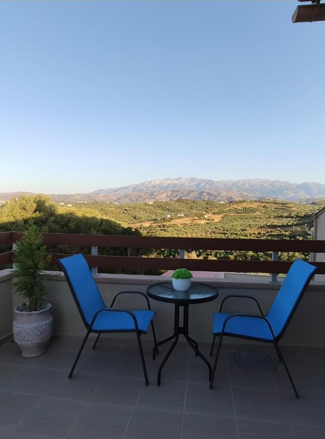 Wish Sea & Mountain View Villa Stalos Bagian luar foto