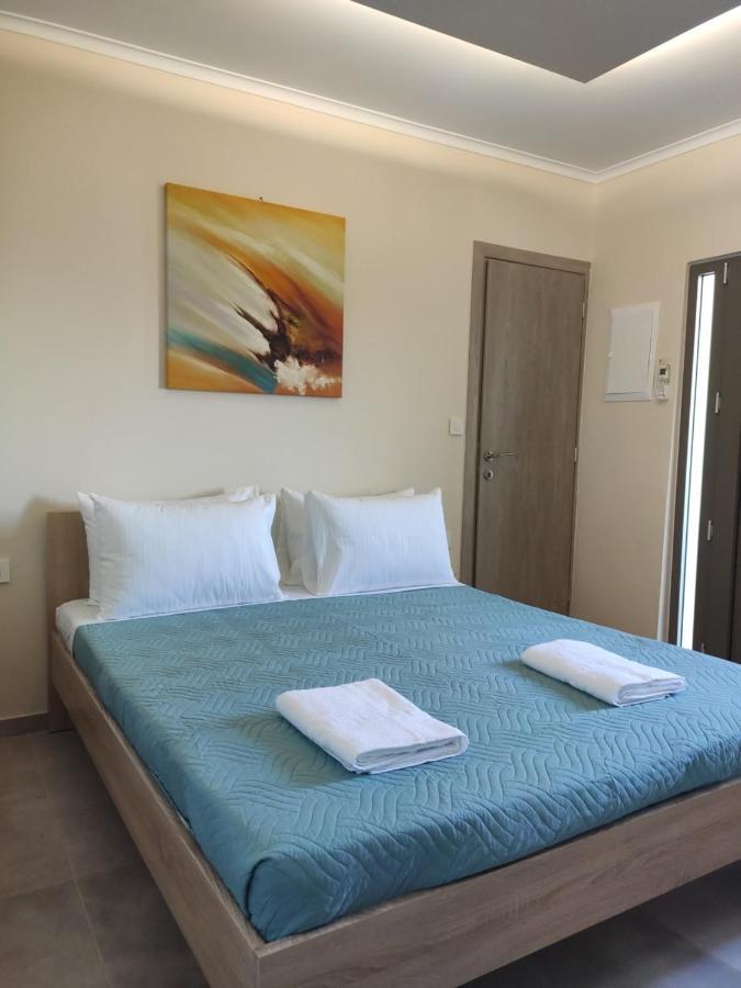 Wish Sea & Mountain View Villa Stalos Bagian luar foto